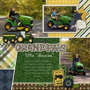 Grandpas Little Deeres