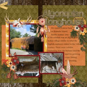 Algonquian Longhouse