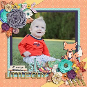 Mommy's Sly Little Guy