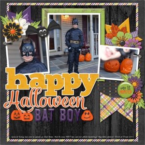 Happy Halloween Bat Boy
