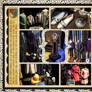 Harry Potter World Tour, Costumes, left side