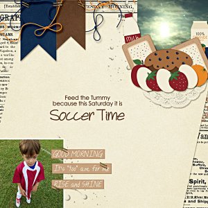 Fill Up your tummy because this Saturday is Soccer Time