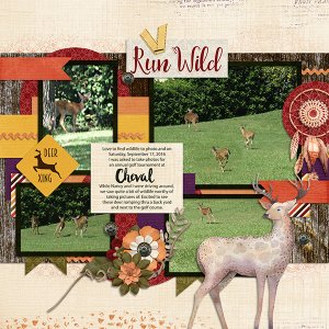 Deer at Cheval