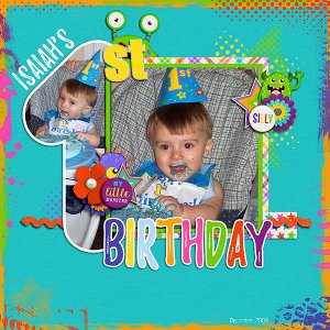 Isaiah's 1st Birthday
