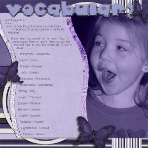 Vocabulary