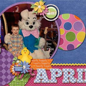 April Calendar Top