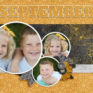 2017 Calendar Toppers - September