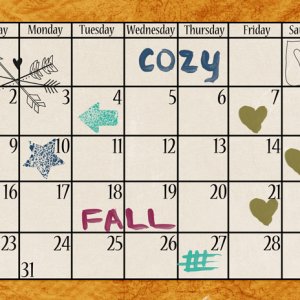Tunnel of Gold October Calendar
