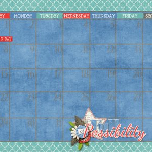 January 2017 Calendar {bottom}