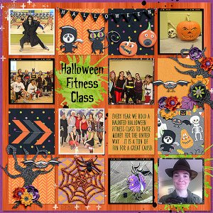 Halloween Fitness Class