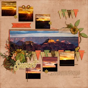 Sunset- Grand Canyon North Rim