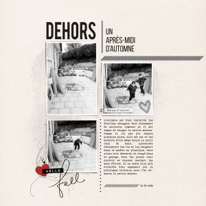 Dehors un apres-midi d automne