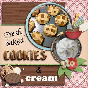 Cookies + cream