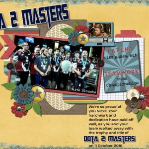 20161011 Dota 2 Masters
