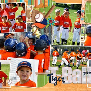 Tiger T-Ball, game 2
