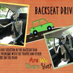 Backseat Driver - October 2016 Font Challenge