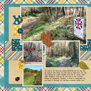 October 2016 Inspiration Challenge - Hiking, left side