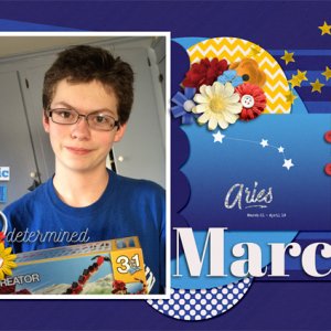 2017 Calendar - March