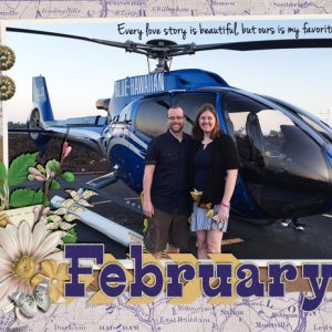 February 2017 Calendar Page