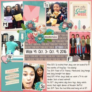 Week 41: Oct. 3- Oct. 9