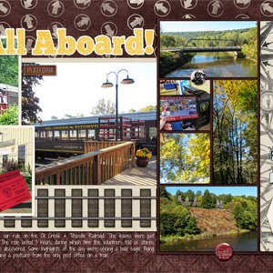 All Aboard - The whole layout