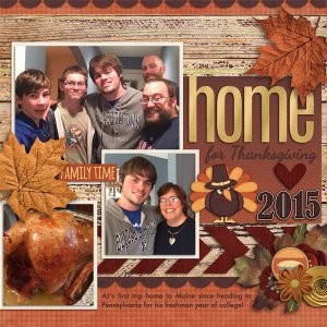 Home for Thanksgiving