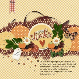 Give Thanks November 2016
