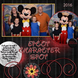 2016 AJ Character Spot Mickey