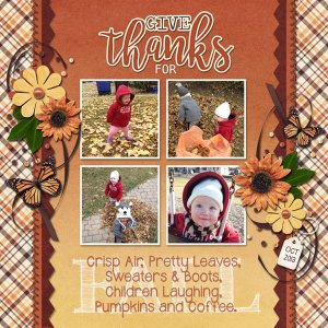 Give Thanks for Fall