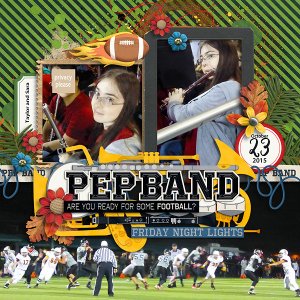 Pep Band at the Football Game