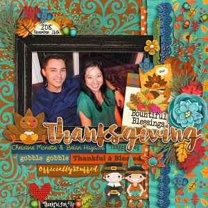 2015 Thanksgiving Christine + Brian