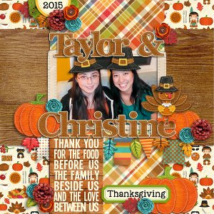 2015 Thanksgiving Taylor + Christine