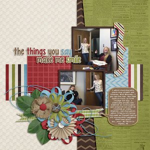 The things you say