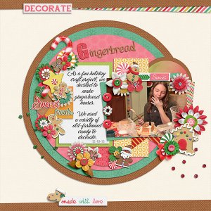 Decorate with Gingerbread