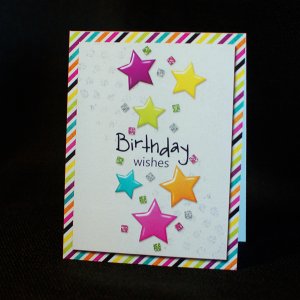 Lets Party birthday card 1
