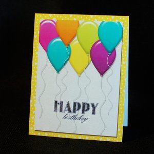 Lets Party birthday card 2