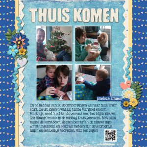 Thuis komen