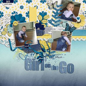 girl on the go