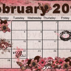 Feb. '11 calendar