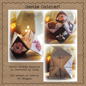 Valentine Cootie Catcher