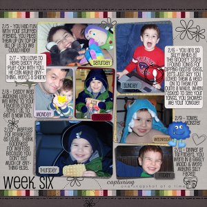 A Year in the Life of Gabe Week 6