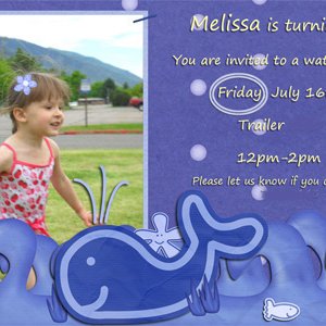 Melissa's B-day Invite