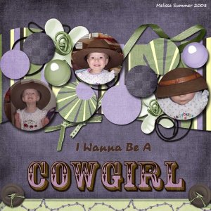 I Wanna be a Cowgirl