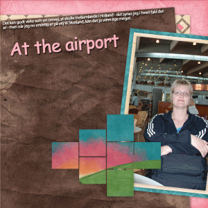 At the airport