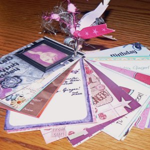 Gingers B-Day cards :)