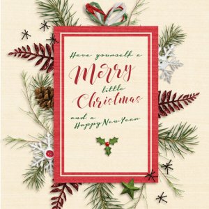 Wine Label for Christmas Presents