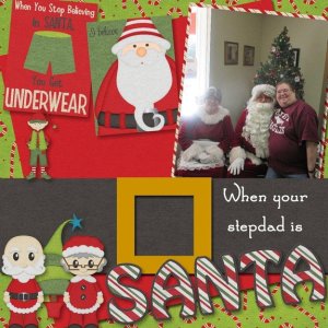 When Your Stepdad Is Santa