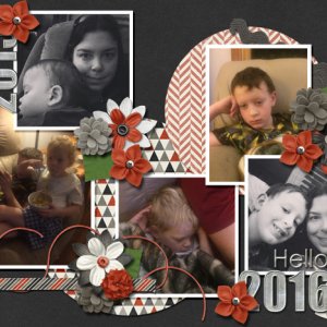 December 2016 Color Challenge