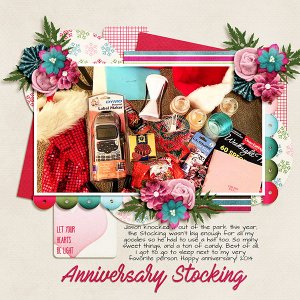 Anniversary stocking