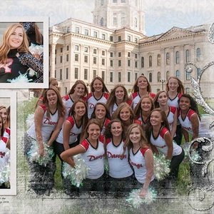 Dance team photo shoot